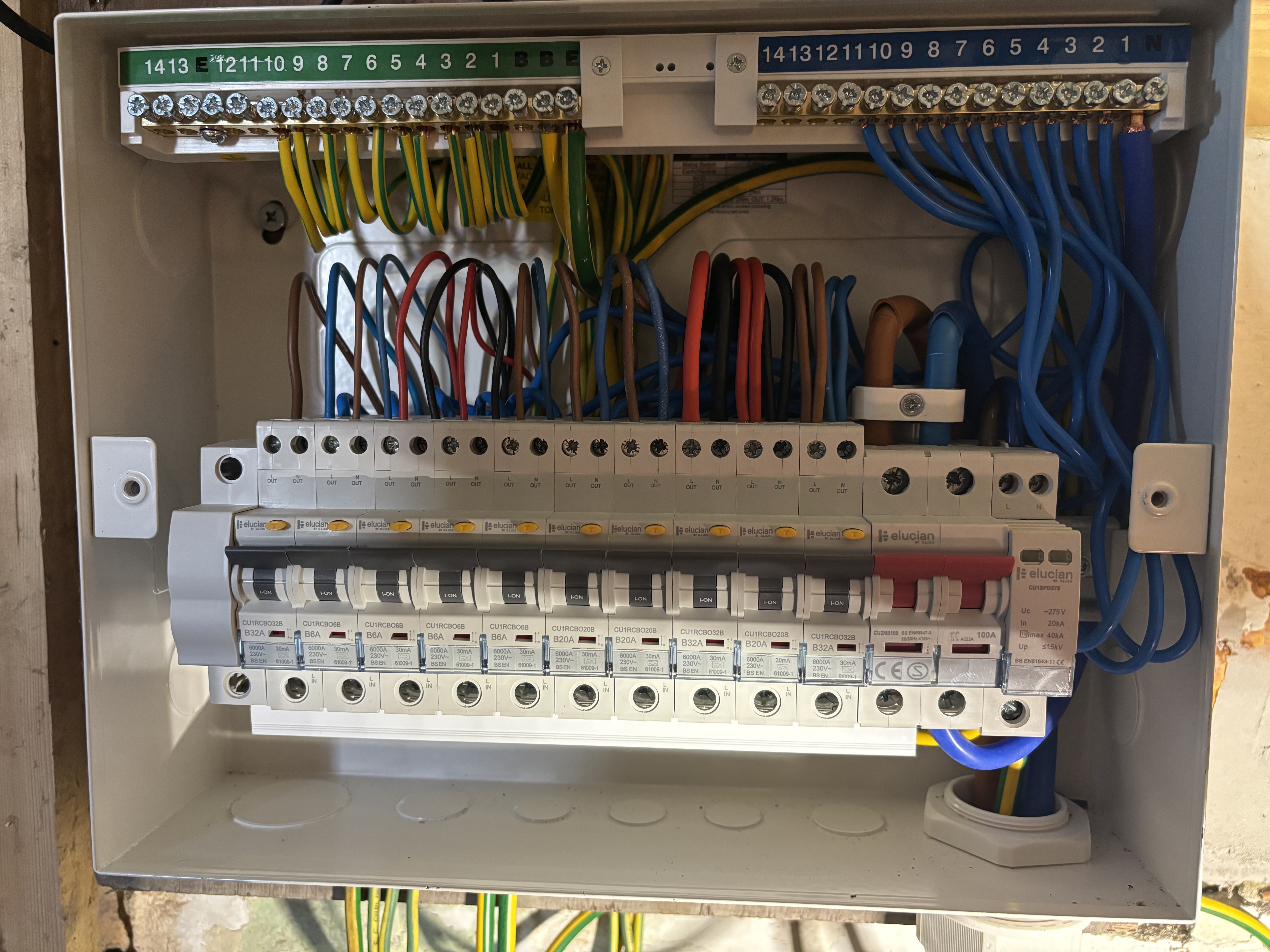 LJH Electrical at work